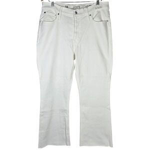J.‎ Crew 9" demi-boot crop jean in white wash 33 NWT